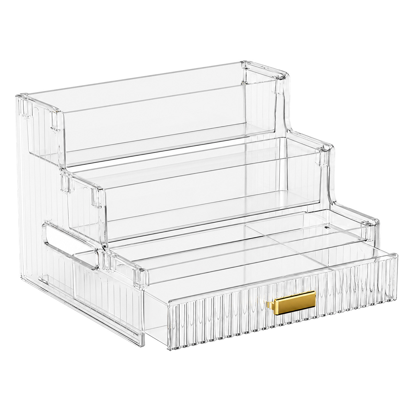 Transparent multi-layer PET cosmetics storage box