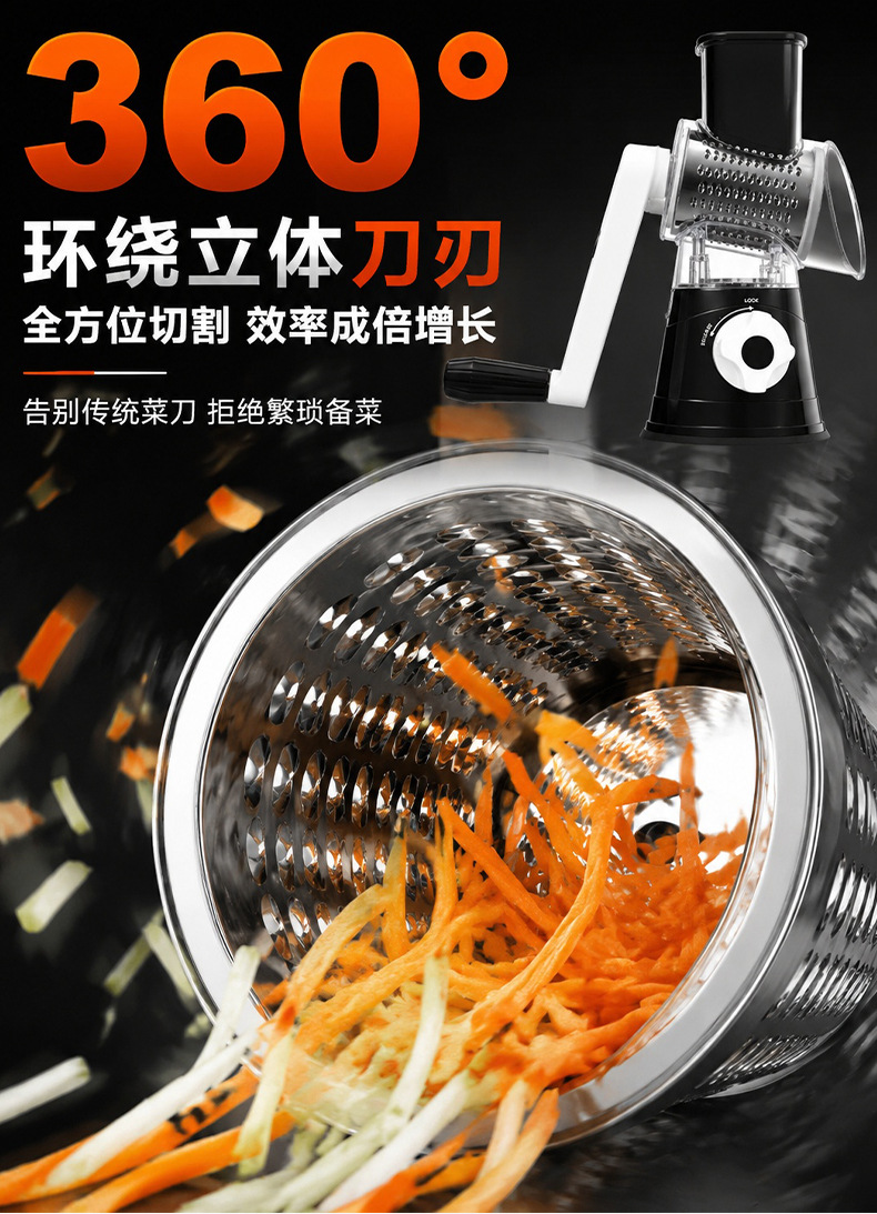 Multi-function vegetable cutter set, grater and slicer