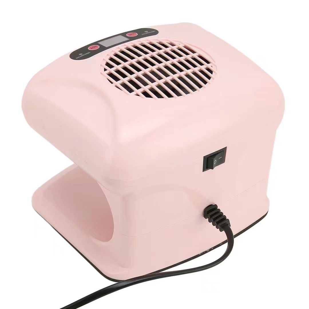 Sensor nail polish dryer with hot and cold air function