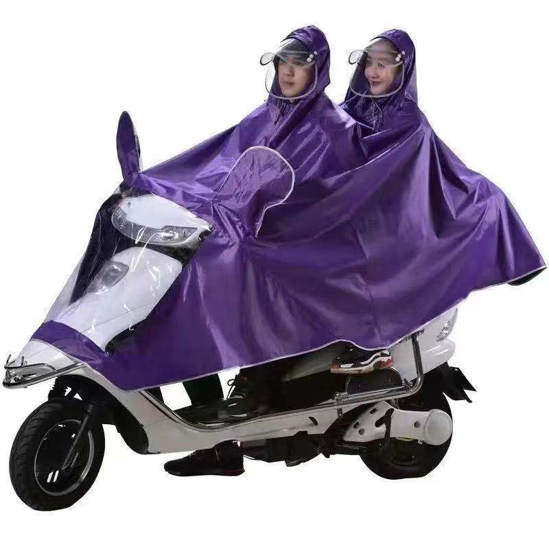 Motorrad-Poncho-Regenmantel, verstärkt