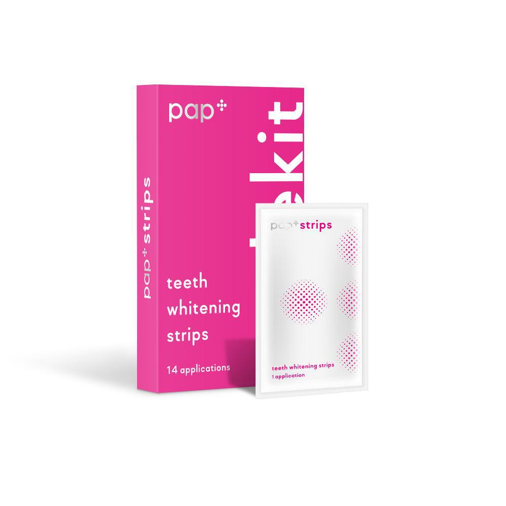 PAP+ Teeth Whitening Strips Dry Format