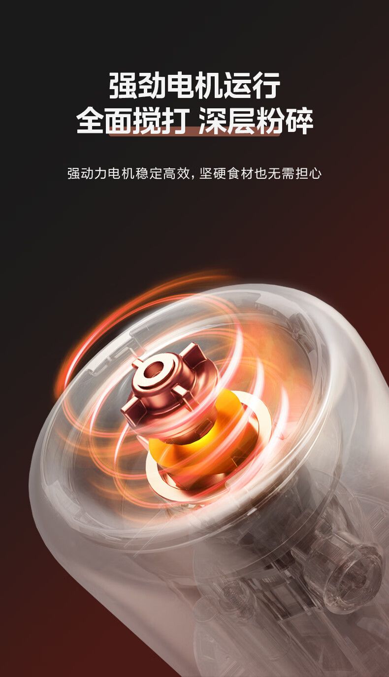 Midea/美的榨汁机家用水果果蔬多功能辅食料理搅拌机MJ-WBL2501B