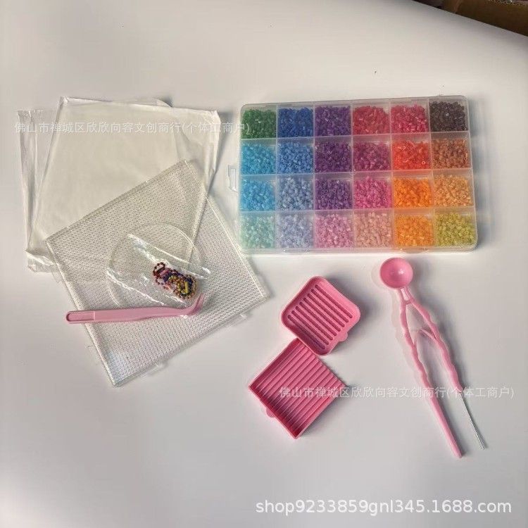 Perler Beads 3D Puzzle Craft Material Pack