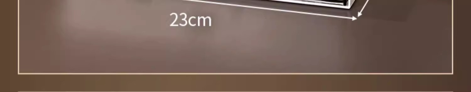 Çekmeceli masaüstü saklama kutusu, akrilik, toz korumalı