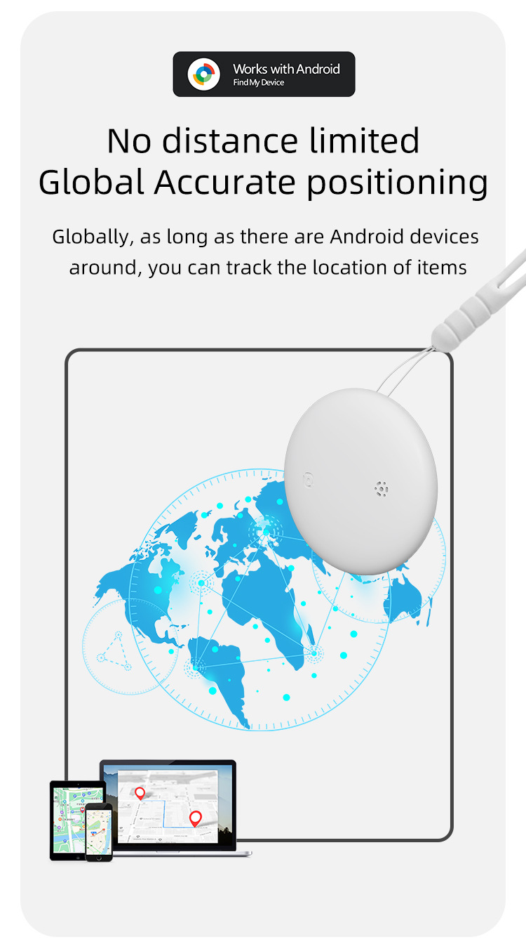 Find Hub Bluetooth bulucu, mini yuvarlak manyetik, GPS takip cihazı
