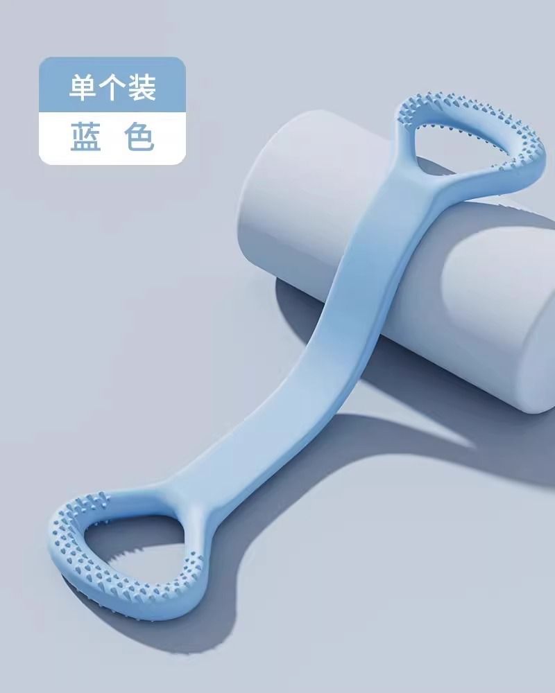 高弹力八字拉力器健身减肥瑜伽辅助家用健身房开肩美背拉力弹力带