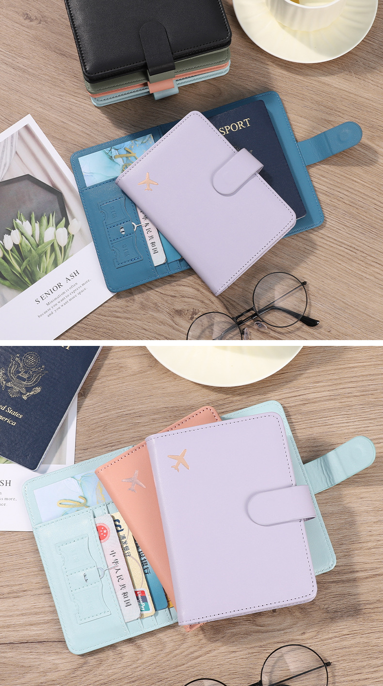 跨境pu护照包多卡位多功能passport证件护照套护照夹包护照保护套