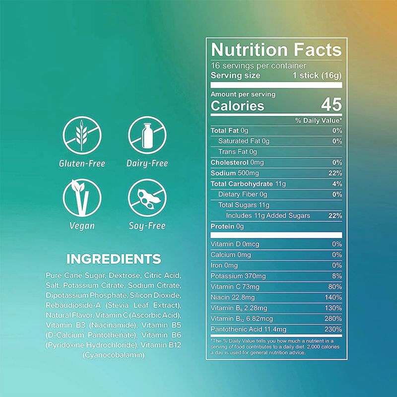 Elektrolit Tozu Vitamin Spor İçeceği
