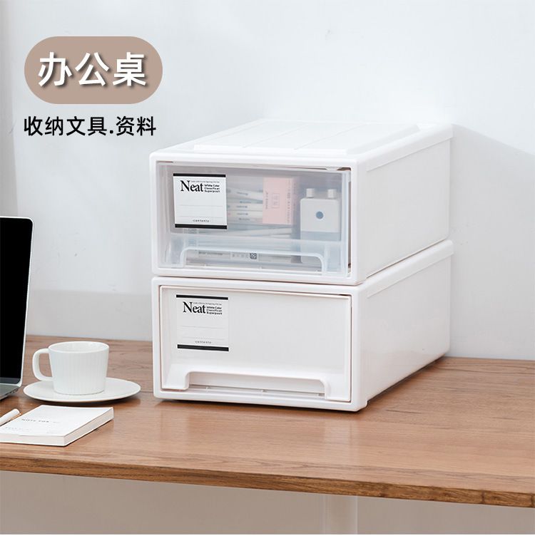 家用抽屉药箱药品收纳盒家庭药物分类收纳箱桌面防尘医药整理盒