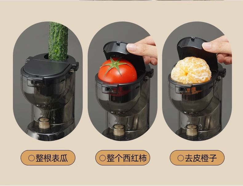 Jinzheng tam otomatik sebze meyve sıkacağı, soğuk sıkma