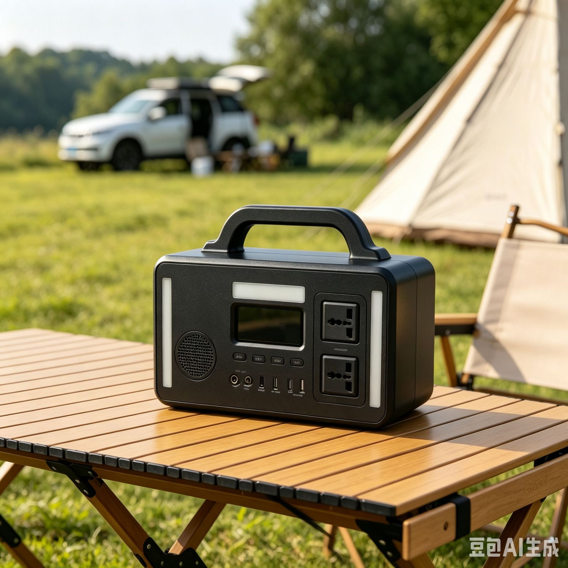 Outdoor Taşınabilir Güç Bankası 300W Bluetooth Hoparlör