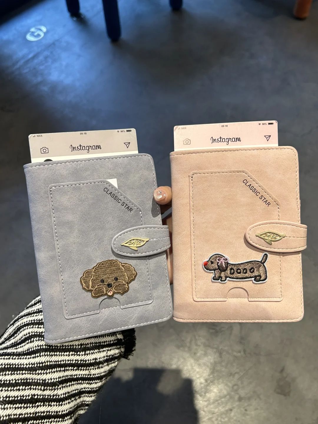 RFID Pasaport Organizer, Hayvan Nakışlı