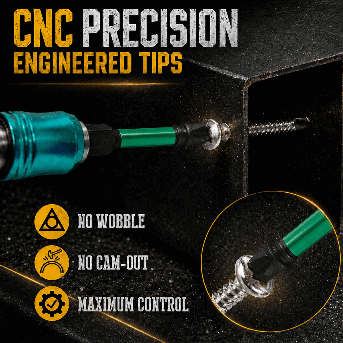13-piece drill bit set, PH2, S2 alloy steel, magnetic, 50mm