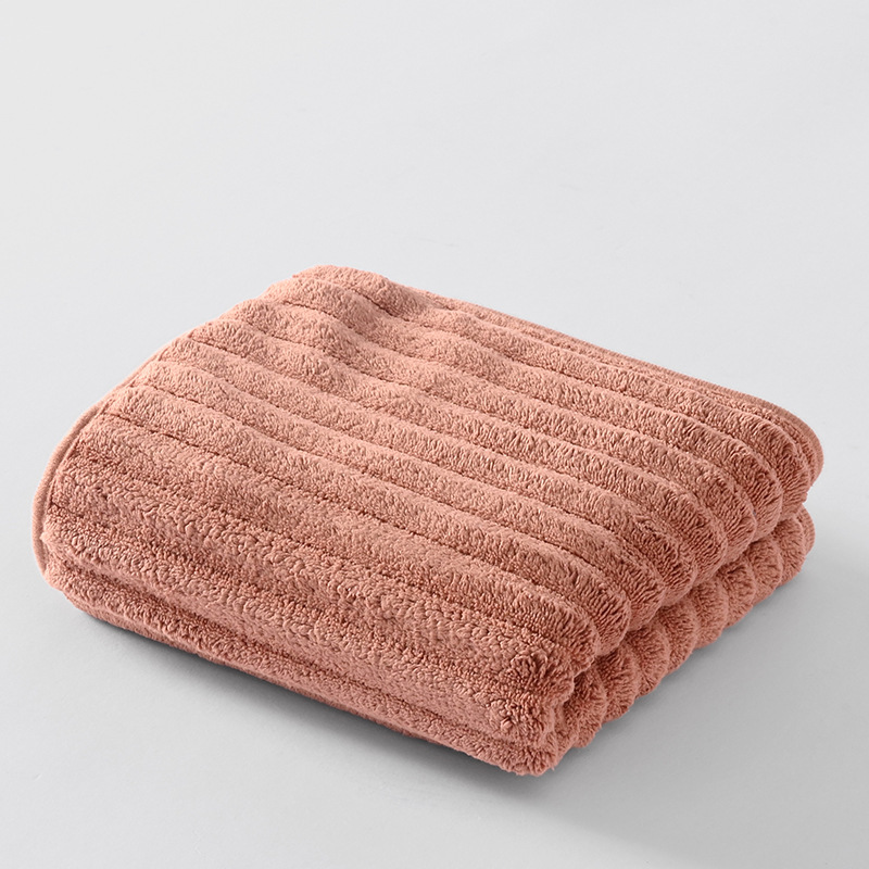 Coral fleece towel set, absorbent and quick-drying