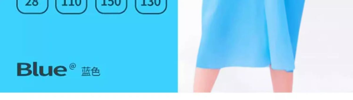 Reusable waterproof raincoat poncho, thickened portable full-body