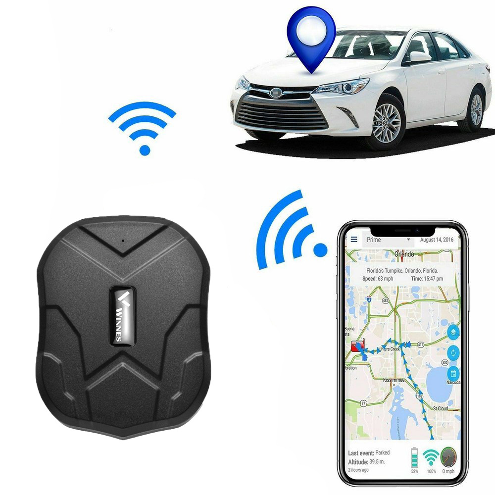 TK905B GPS tracker with 10000mAh battery, waterproof design