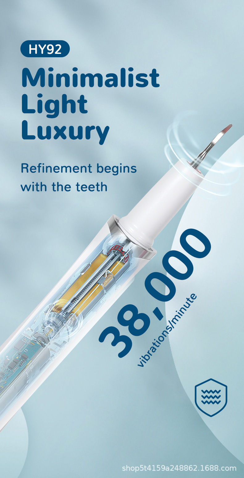 Ultrasonic dental scaler, portable, household