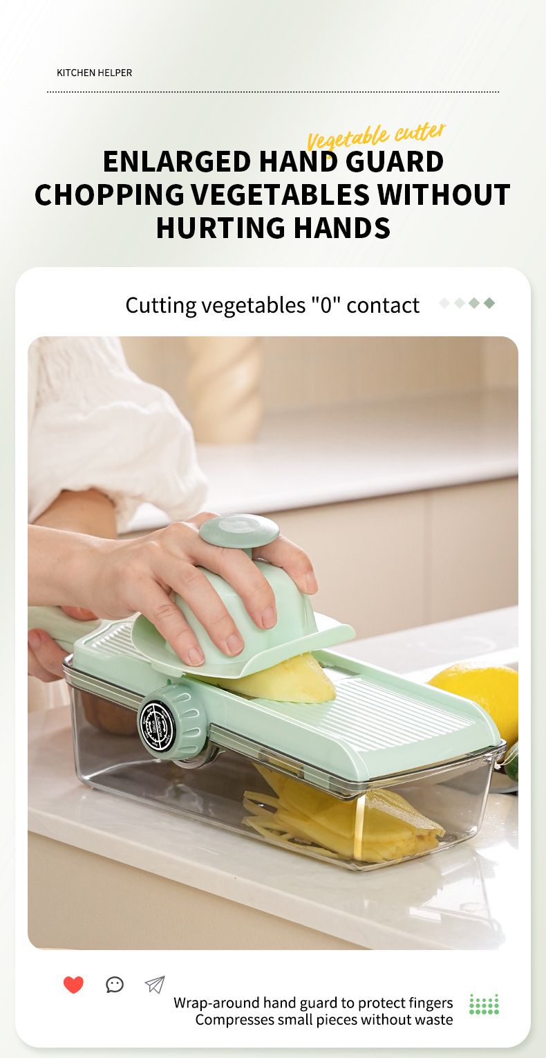 Vegetable cutting machine, potato grater, lemon slicer, multifunctional
