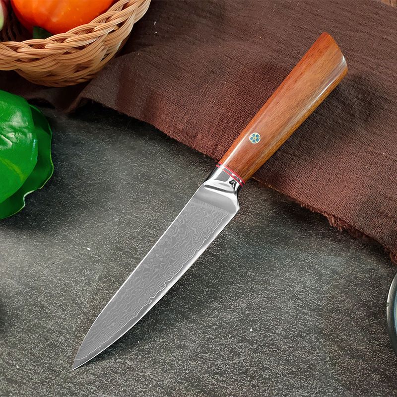 Damascus chef knife set, Japanese style