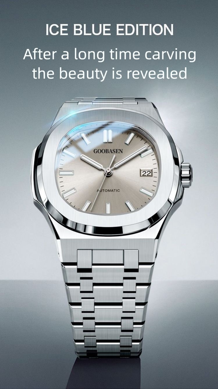 Wasserdichte Herrenuhr mit Nachtlicht