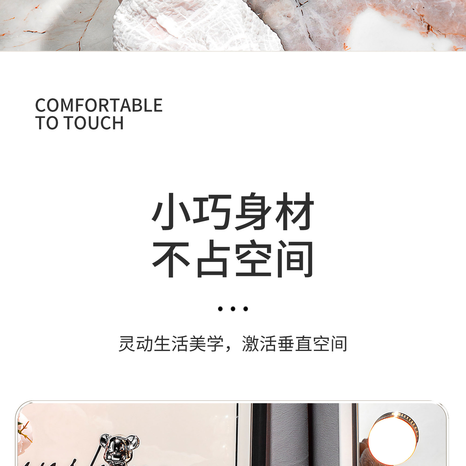 Cosmetic storage box, rotating, dustproof