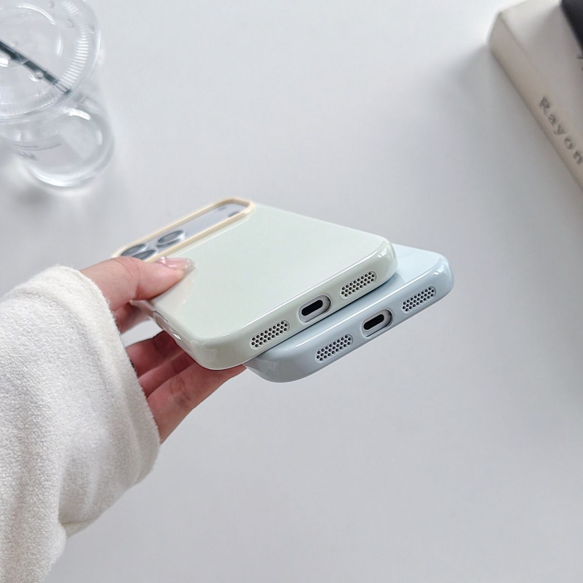 iPhone 17-18 Pro Max makaron jöle parlak dopamin kılıf