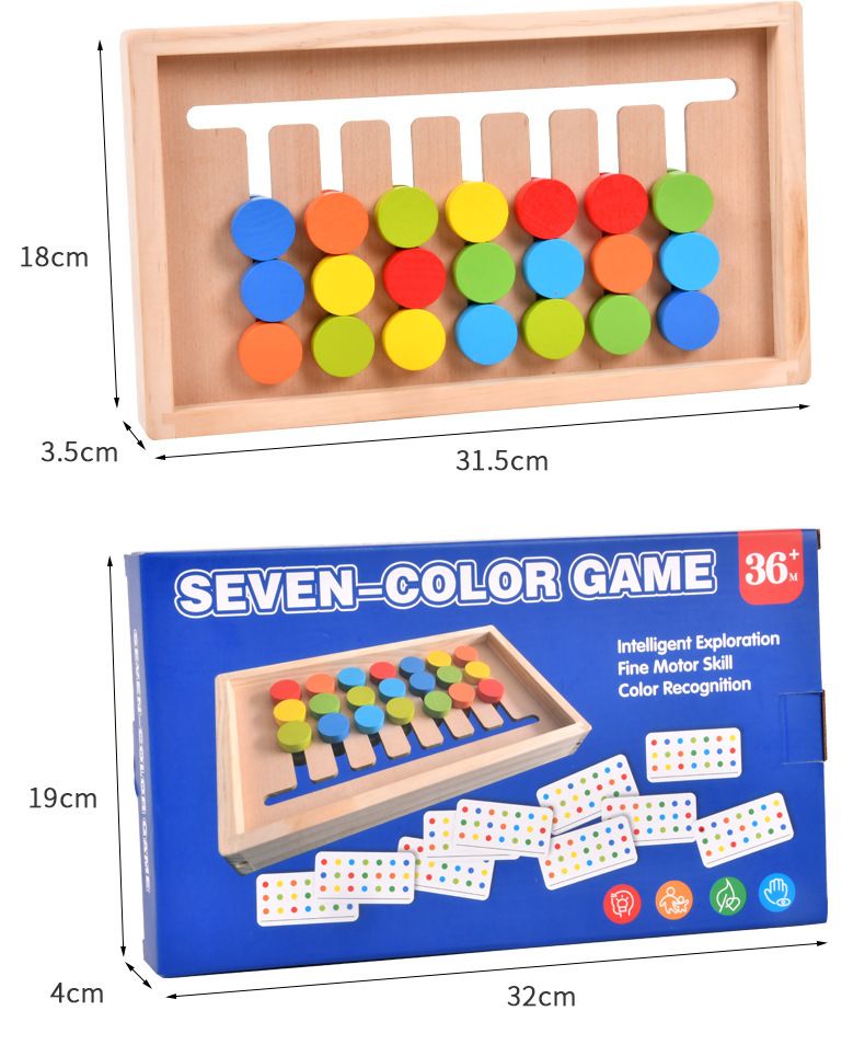 Montessori öğretim malzemeleri, 2-6 yaş, mantıksal düşünme oyuncakları