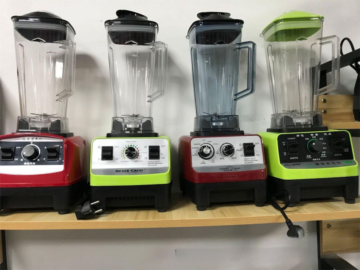 Ev tipi yüksek güçlü blender, buz ve meyve için