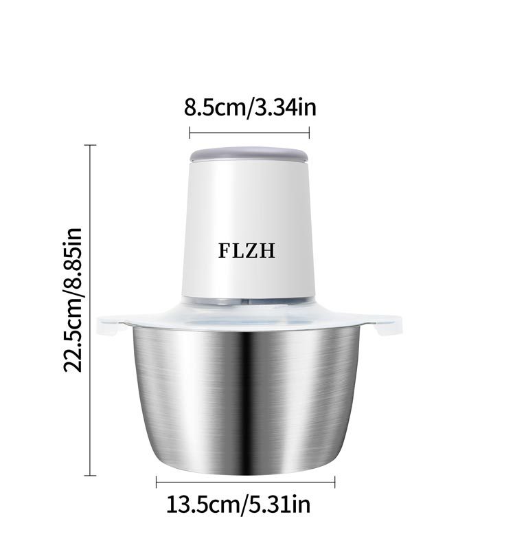 Meat grinder, 2L capacity, USB cable, fully automatic