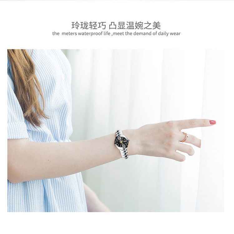 Automatic women's watch, waterproof, luminous