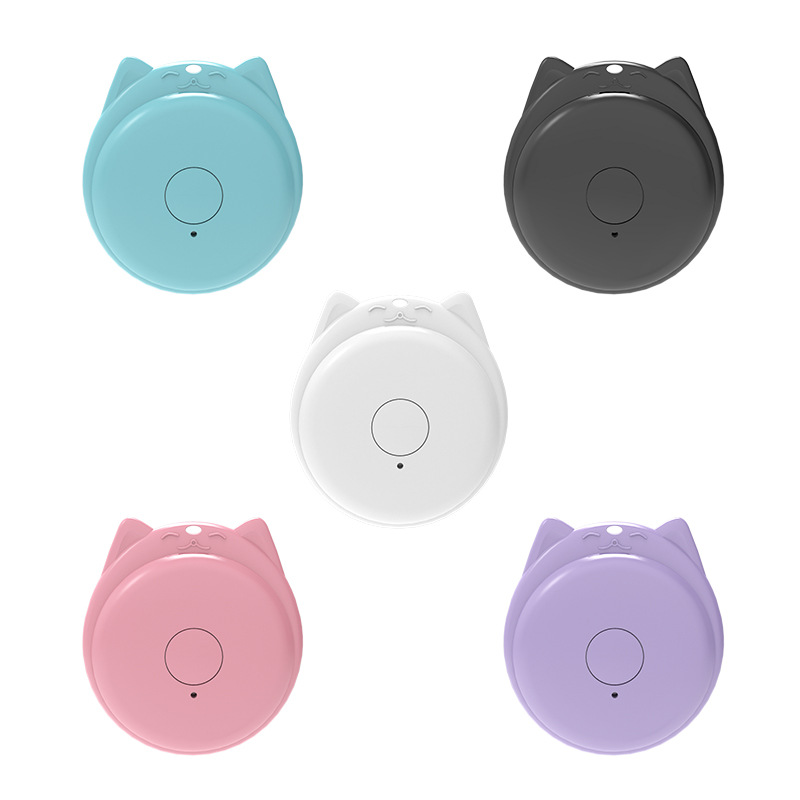 Bluetooth-Tracker mit intelligenter Ortung, Katzendesign, kompatibel mit Geldbörse und Sch