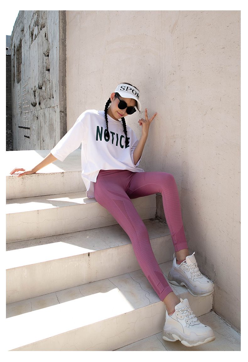 Kadınlar için yeni yoga pantolonları, yazlık, dar kesim, kalça kaldırma, esnek, zayıflama, çabuk kuruyan, koşu, fitness, yüksek belli, taban katmanlı spor pantolonları.