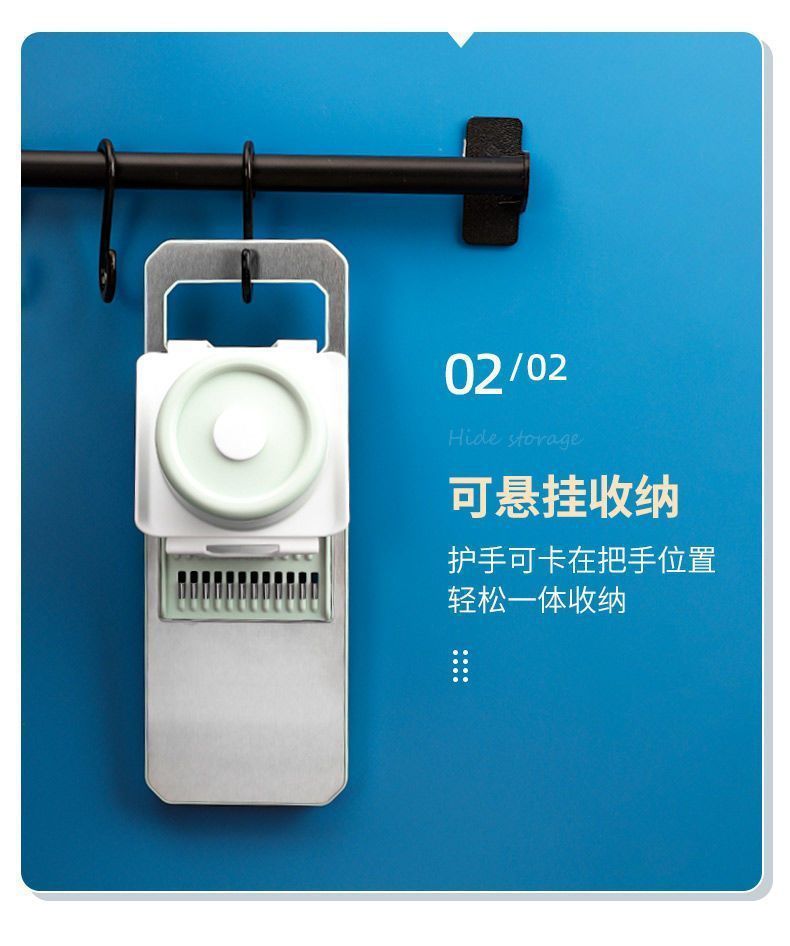 Multifunctional vegetable cutter, potato slicer, grater