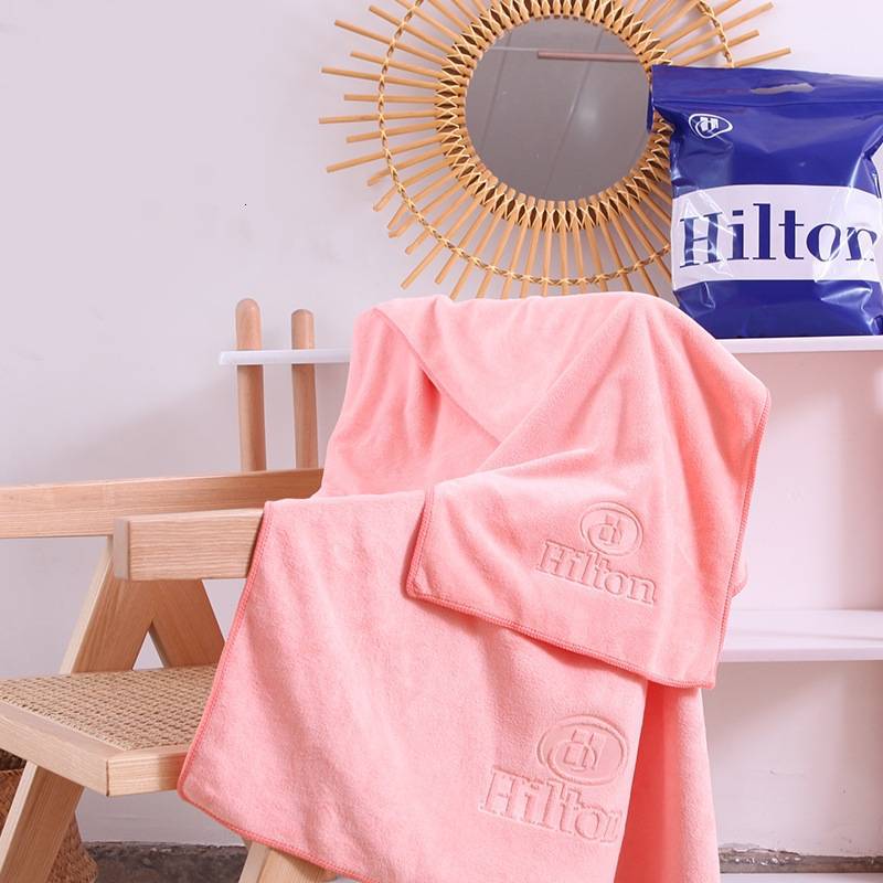 Hilton otel banyo havlusu seti 2 parça, nano fiber