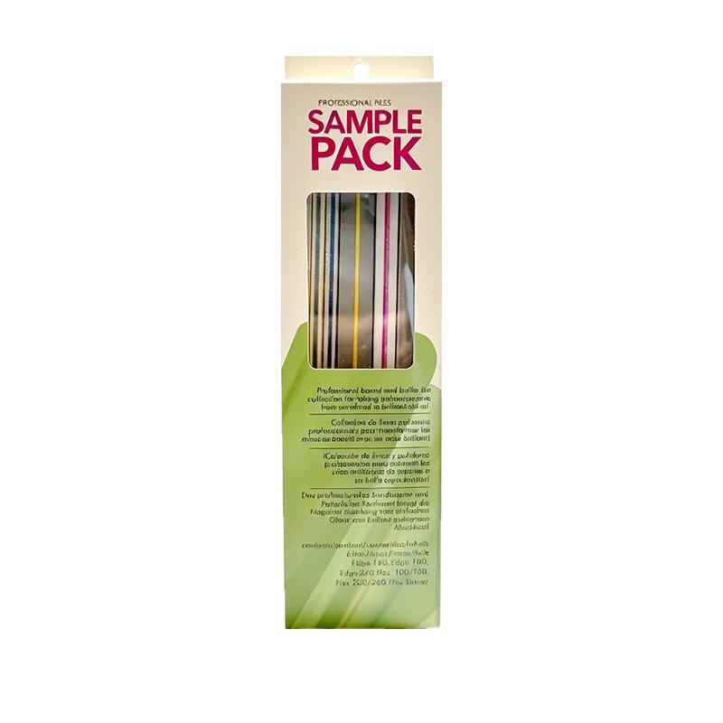 A·HER·N nail file tool set with sponge buffer and sanding strips