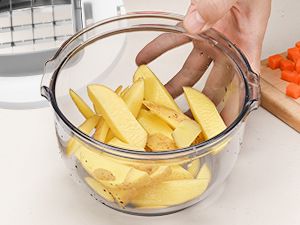 Keok çok fonksiyonlu sebze doğrayıcı, patates küplama