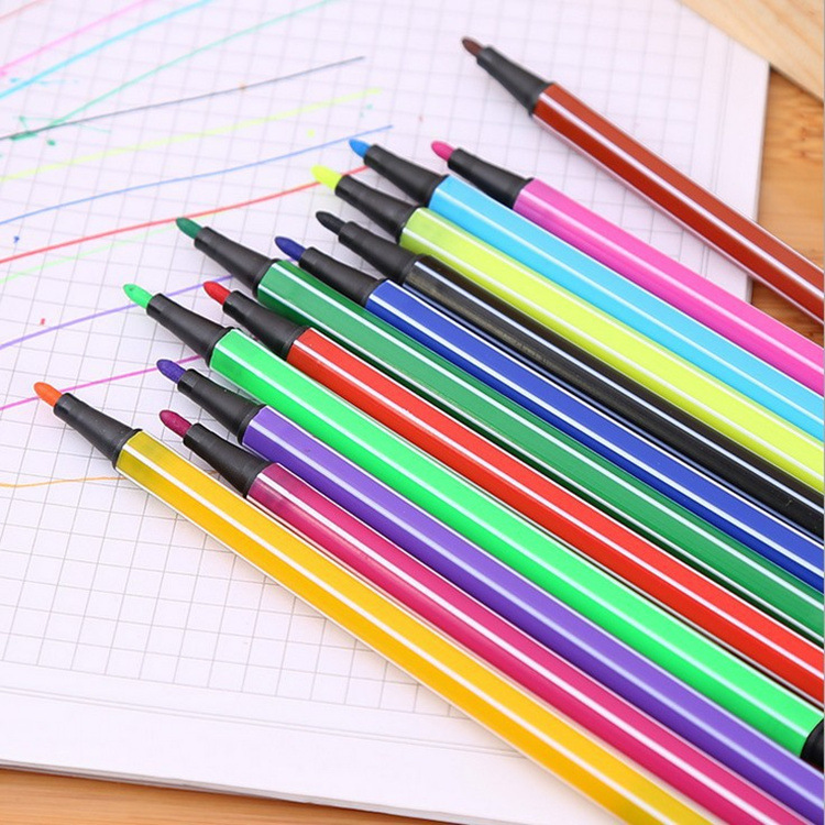Watercolor pencil set, 24 colors, for kids and students