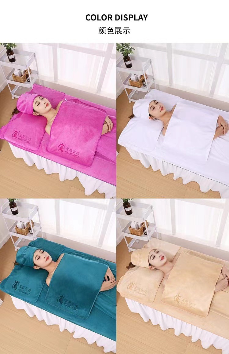Bath towel set 3-piece, 300g cotton, non-shedding