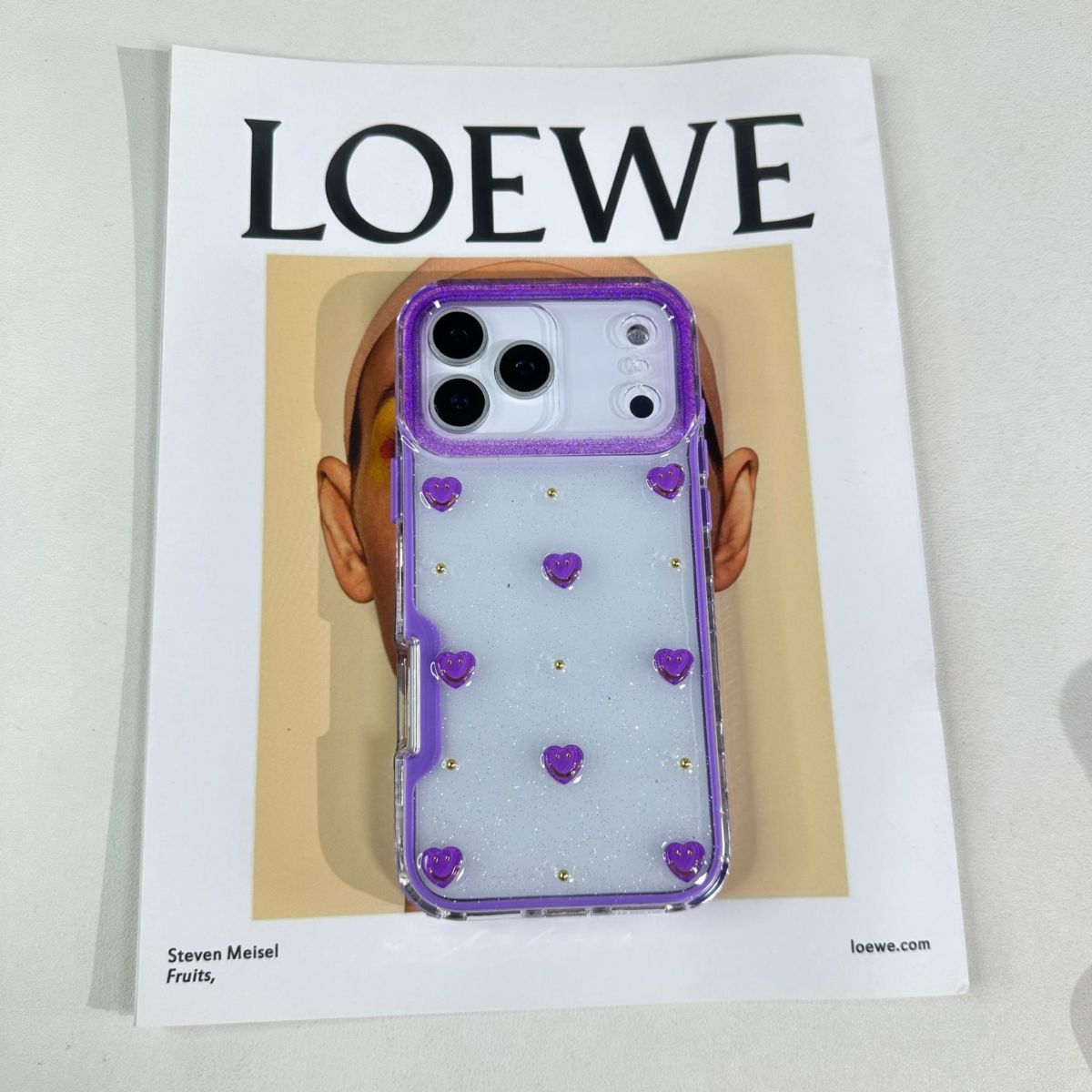 Phone case for Honor X9B, color-block, high transparency, anti-yellowing