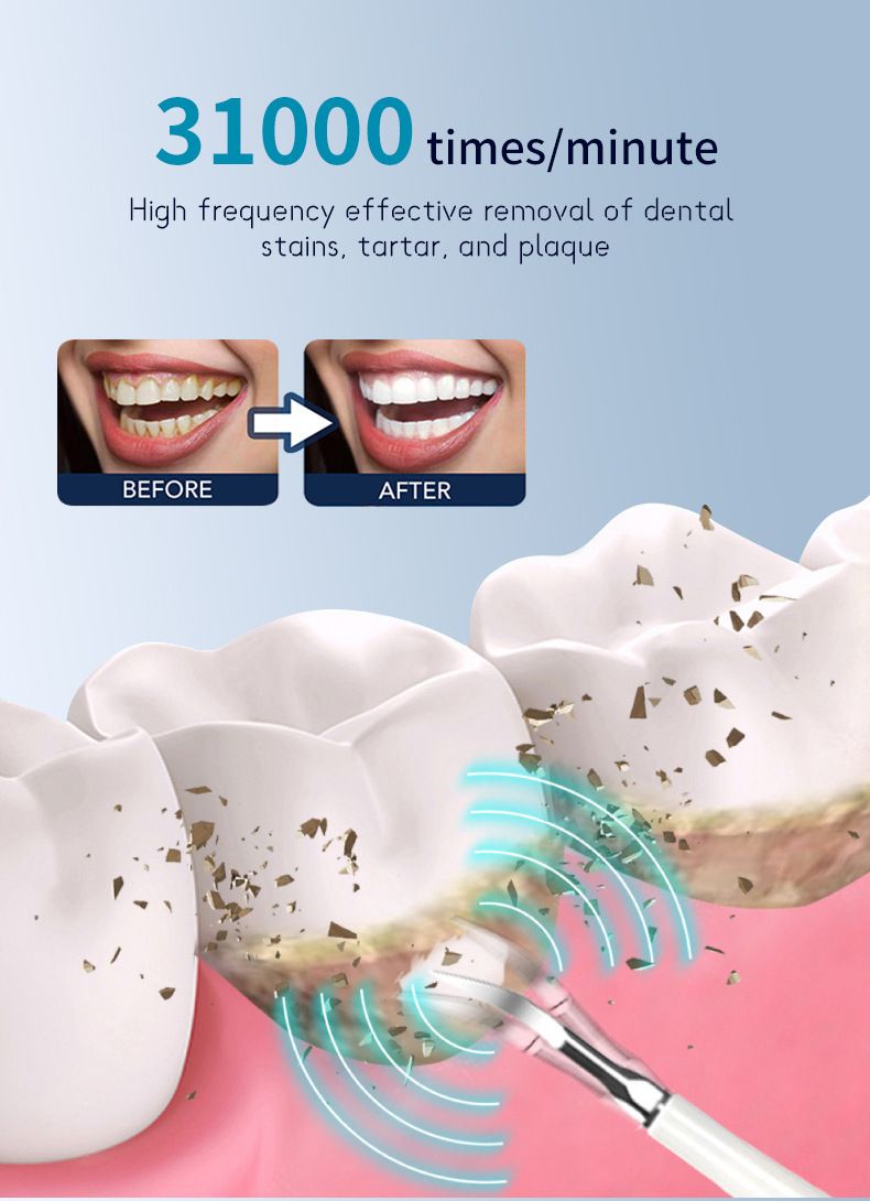Electric tooth cleaner, multifunctional dental device