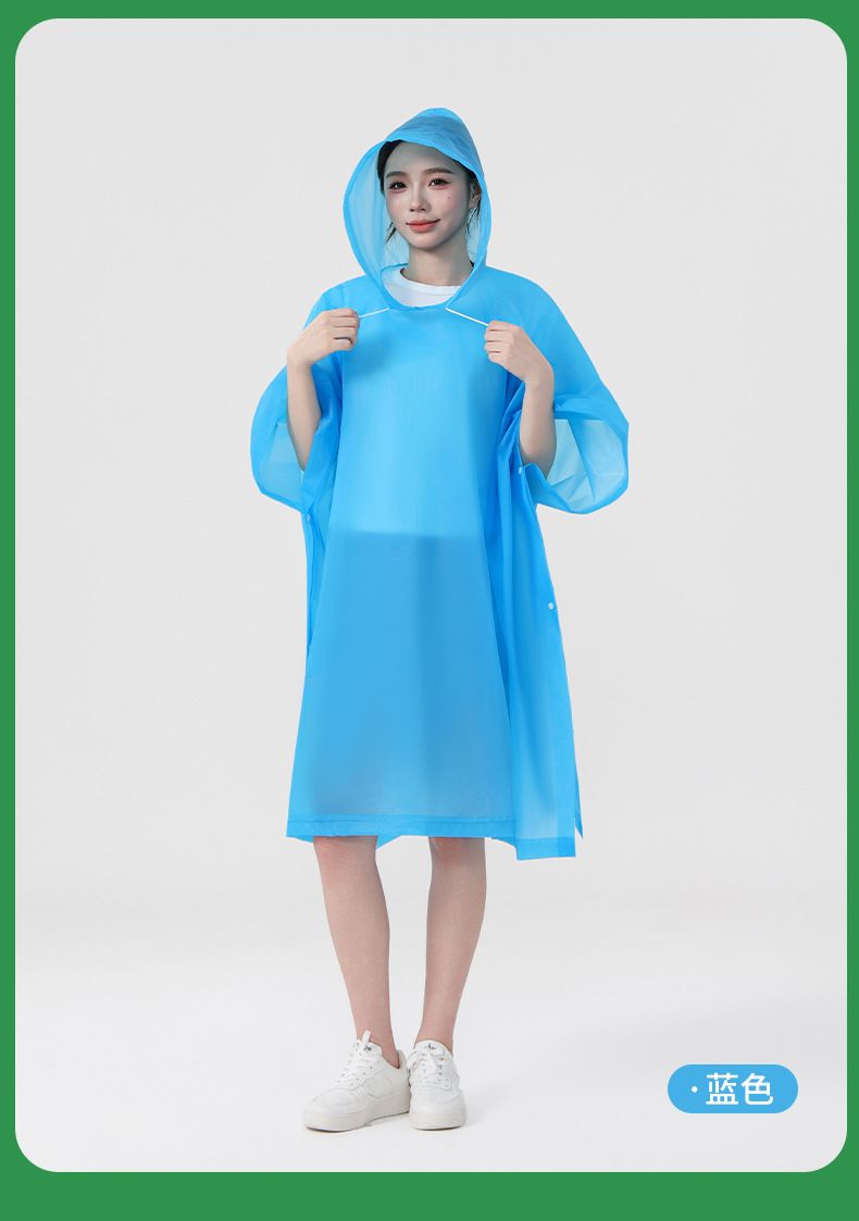 EVA raincoat, full body, portable, thickened