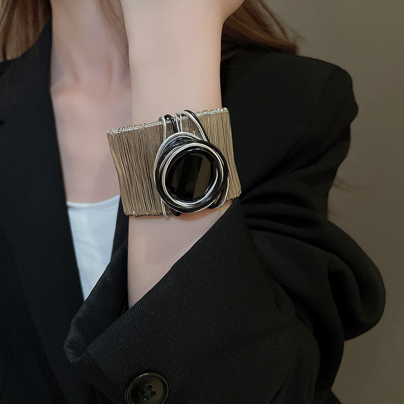 Silberarmband Strass minimalistischer Stil Mode Damenschmuck