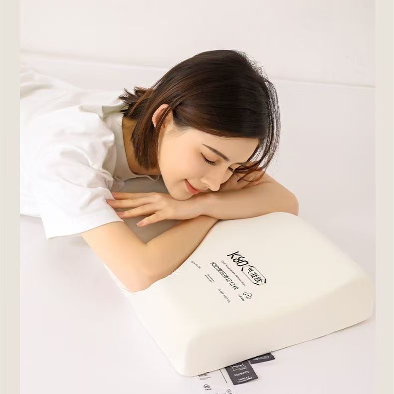 K80 memory foam pillow, zero pressure, slow rebound, cervical