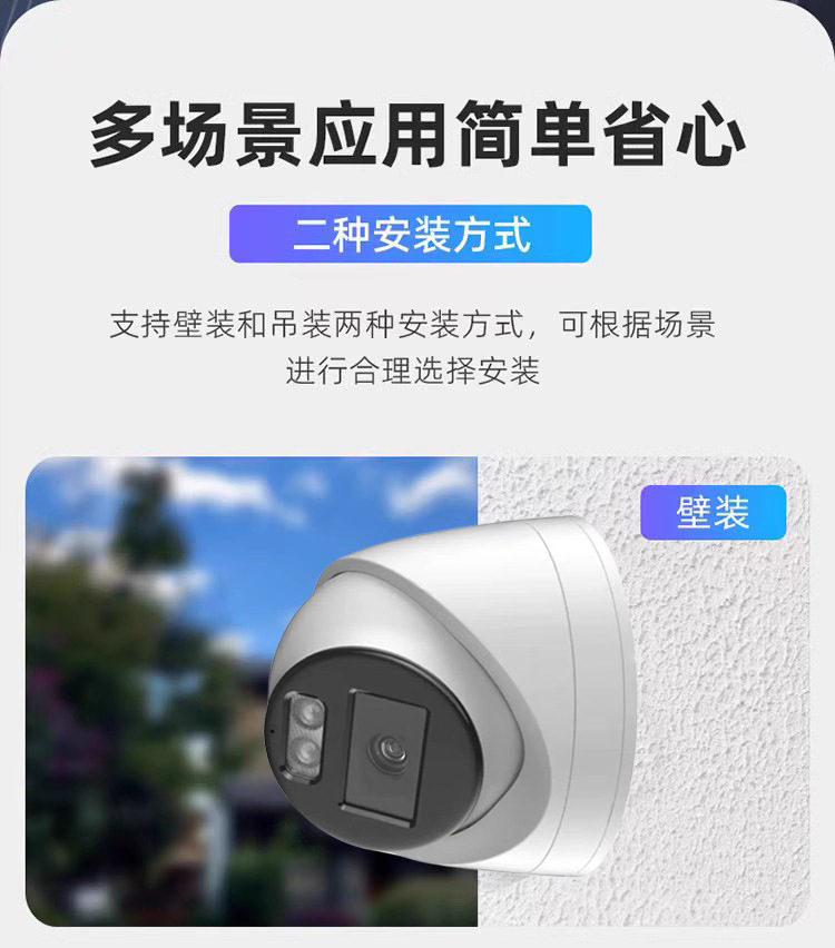 Network Dome Camera 4MP Night Vision