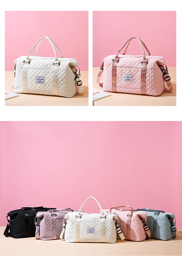 Travel Bag with Wet and Dry Separation, Large Capacity
