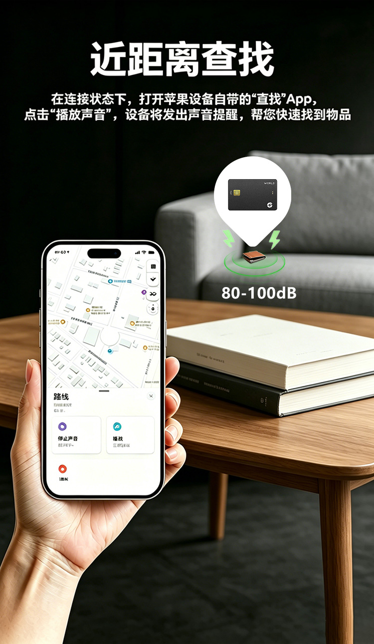 GPS konumlandırıcı ve anti-kayıp cihazı, Android/iOS uyumlu