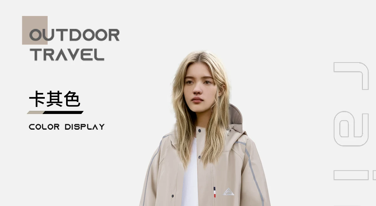 Long raincoat, full body protection, waterproof, motorcycle and bike