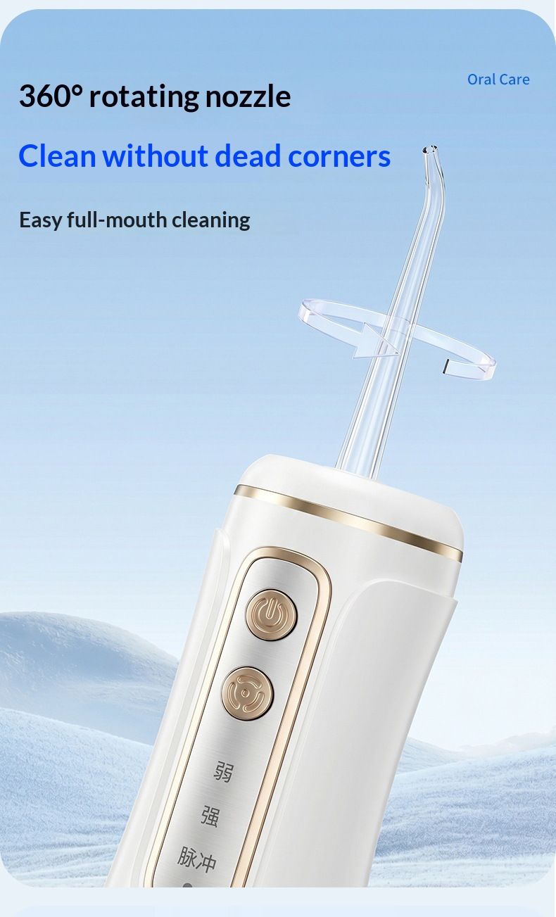 Portable smart electric water flosser