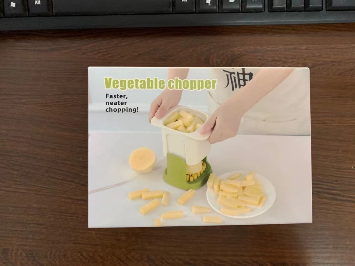 Manuelles Gemüseschneidegerät mit Kartoffel- und Pommes-Klinge