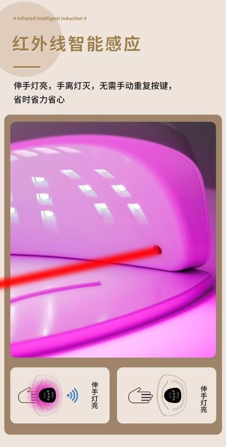 Nagel-UV-LED-Härtungsleuchte für Nagelstudios